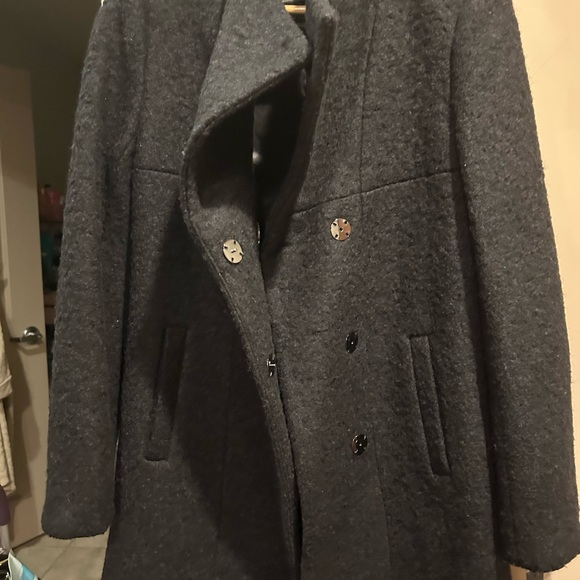 KENNETH COLE Boucle Wool-blend Coat, size XS, NWT - Picture 3 of 6